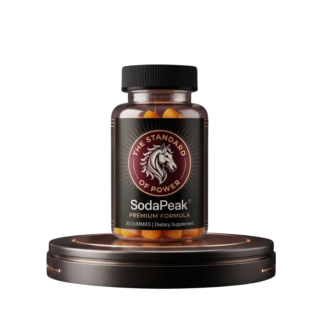 A bottle of SodaPeak