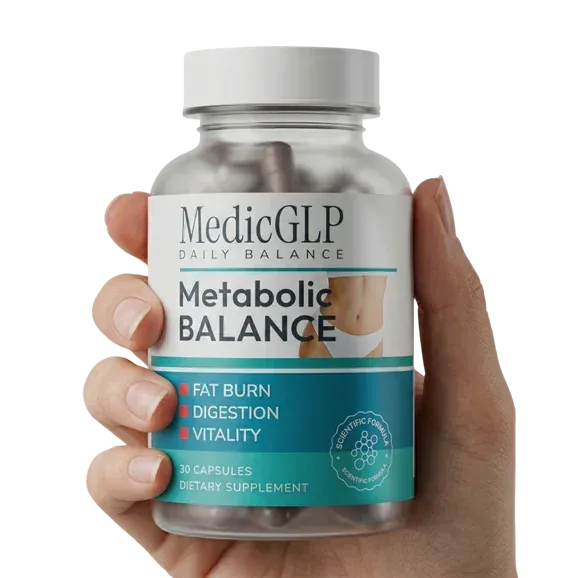 One bottle of MedicGLP Metabolic Balance